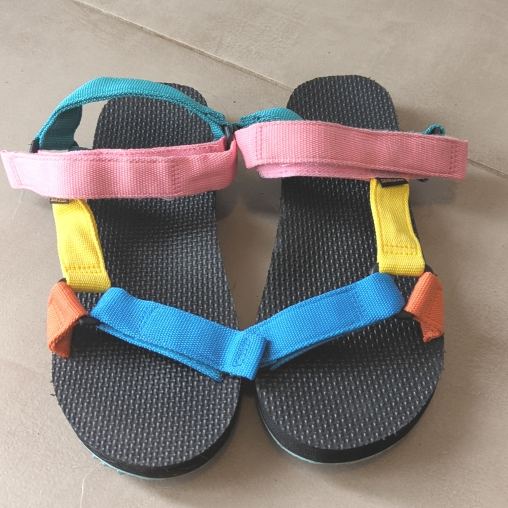Rainbow sandals
